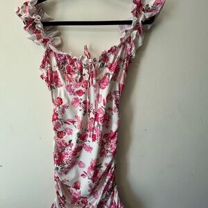Floral Ruffle Dress